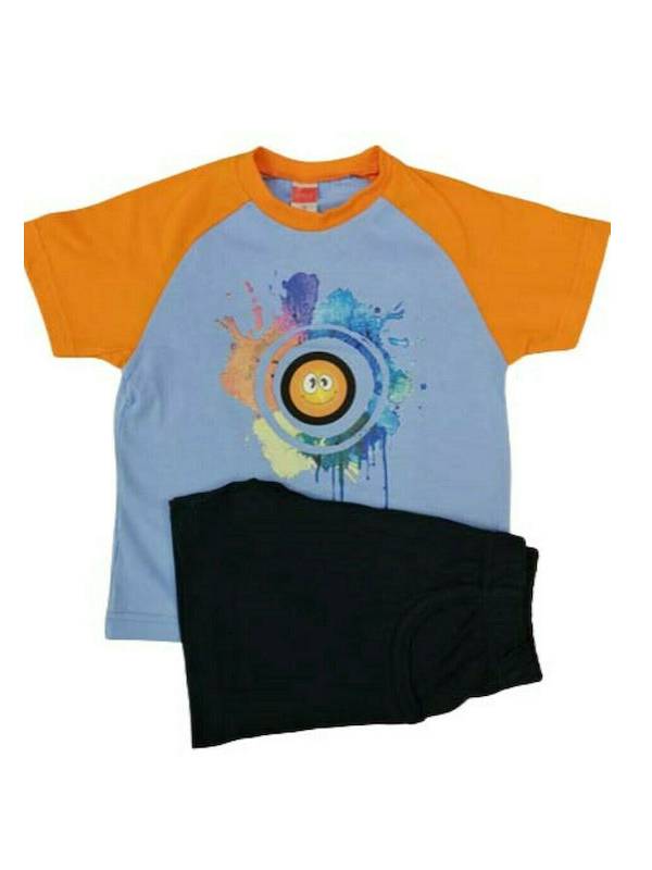 Σετ Keep smilling Joyce γκρι - μαύρο