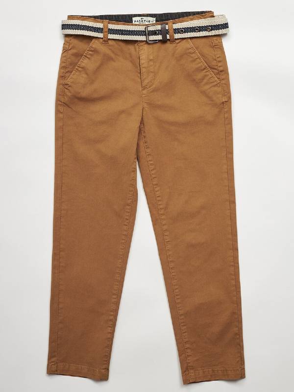 Παντελόνι Hashtag 238742 μόκα