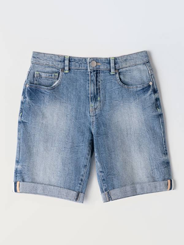 2761-2 Βερμούδα τζιν Hashtag 242761