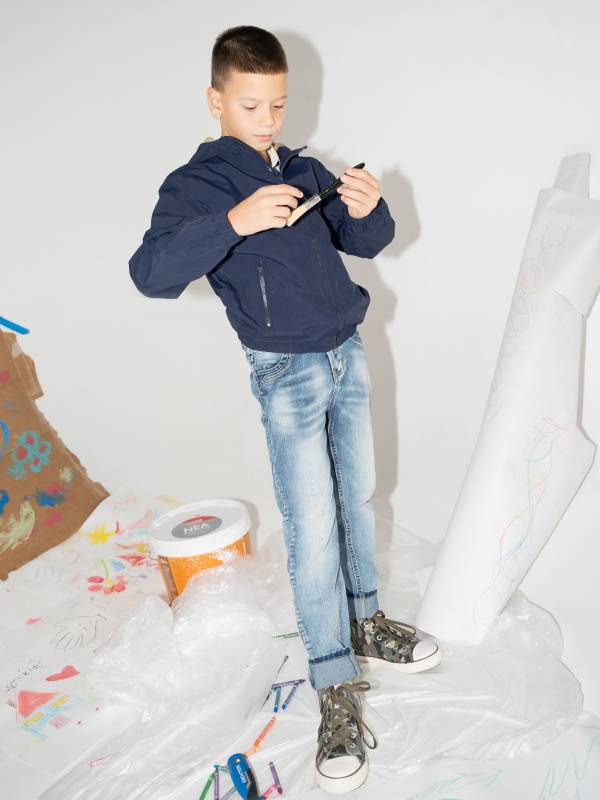 2728-1 Παντελόνι τζιν Hashtag 242728