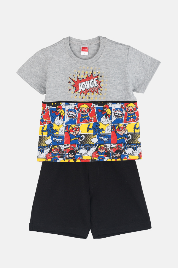 2412140_02 Σετ Joyce 2412140 γκρι