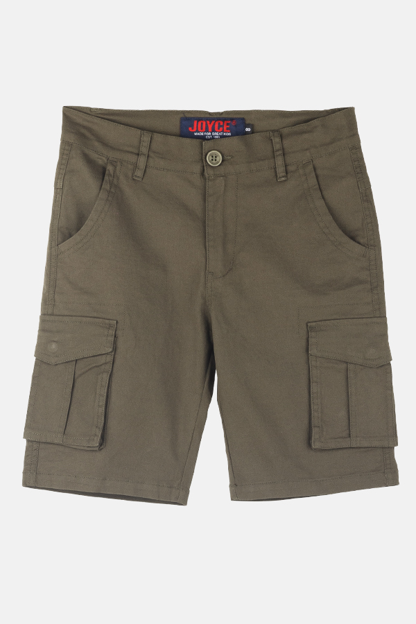 2442406_DK-THYME_01 Βερμούδα cargo Joyce 2444406 χακί