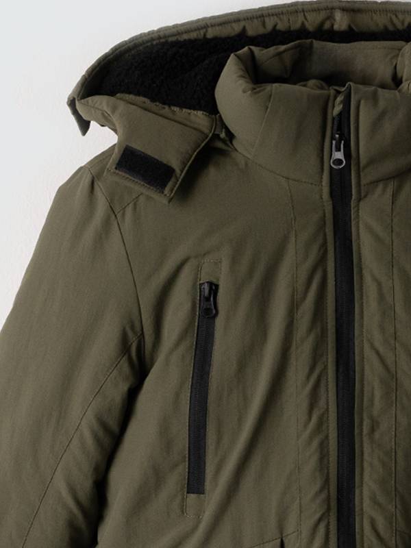 Μπουφάν Hashtag 243735 χακί