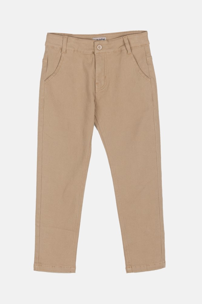 2494300_BEIGE Παντελόνι Joyce 2496300 μπεζ