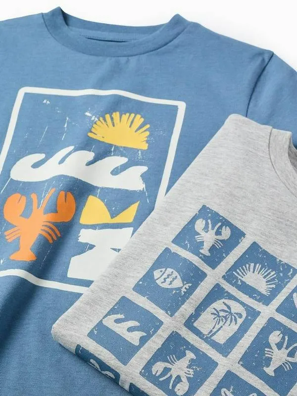 2503 3 Μπλούζες 2τεμ ZIPPY 3107112503