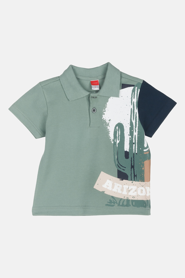 2512501_04 Μπλούζα polo Joyce 2512501 χακί