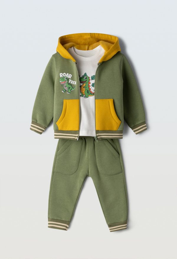 5603 Σετ 3τεμ Hashtag 255603 χακί