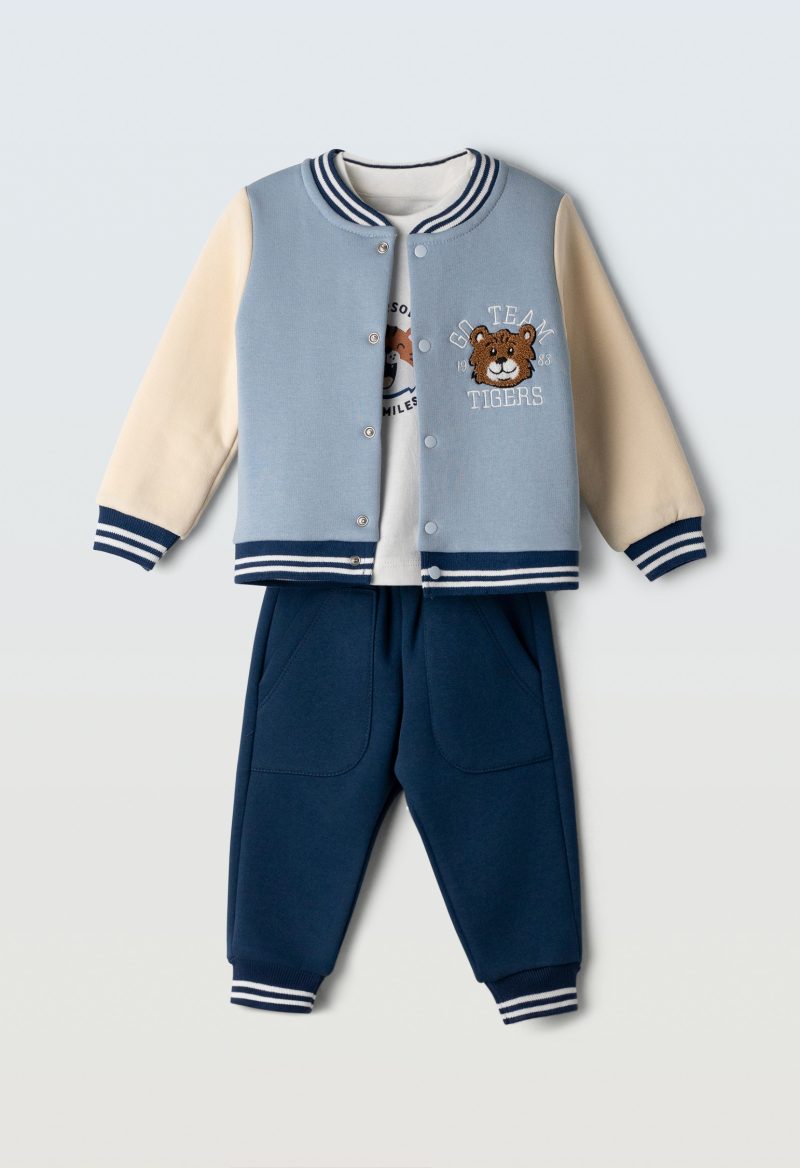 5607 Σετ 3τεμ Hashtag 255607 γαλάζιο