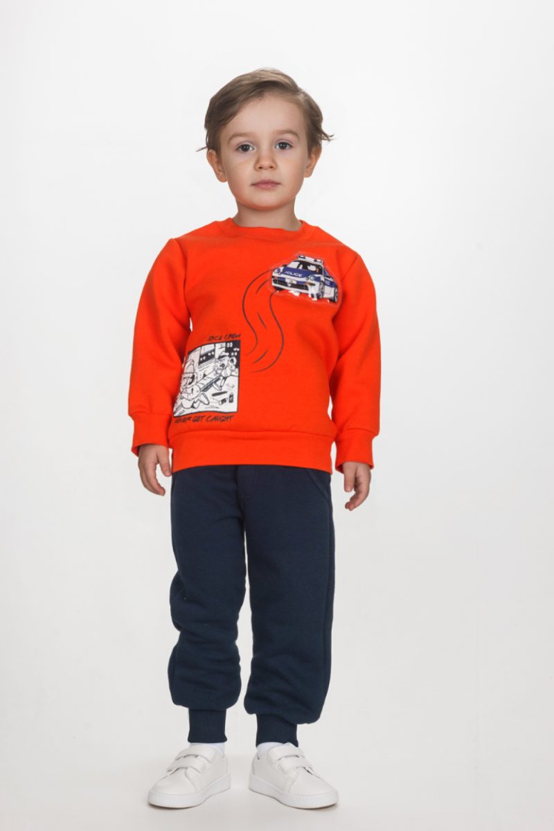 Σετ φόρμα Joyce 2562118 πορτοκαλί