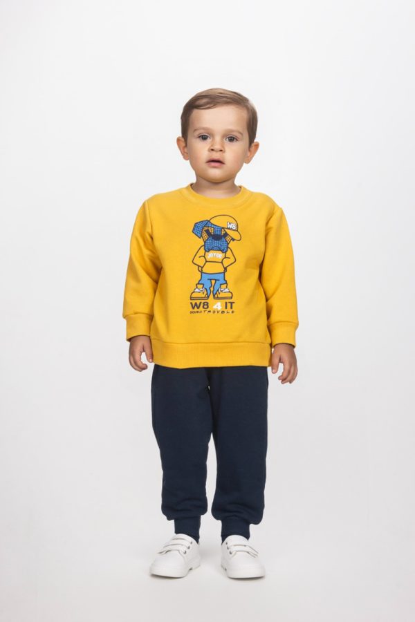 2562139_01 Σετ φόρμα Joyce 2562139 μουσταρδί