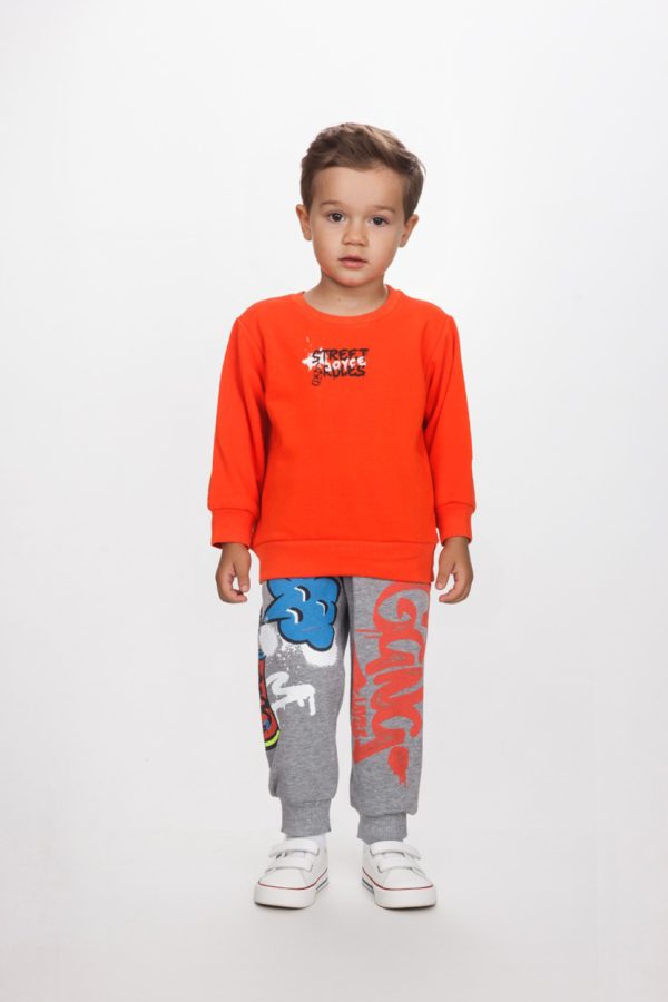 2562140_04 Σετ φόρμα Joyce 2562140 πορτοκαλί