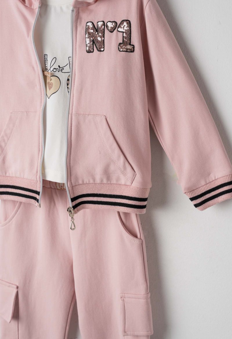 3249.1 αντίγραφο Σετ 3τεμ EBITA 243249 ροζ