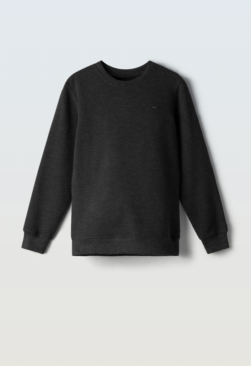 Μπλούζα Hashtag 243724 ανθρακί