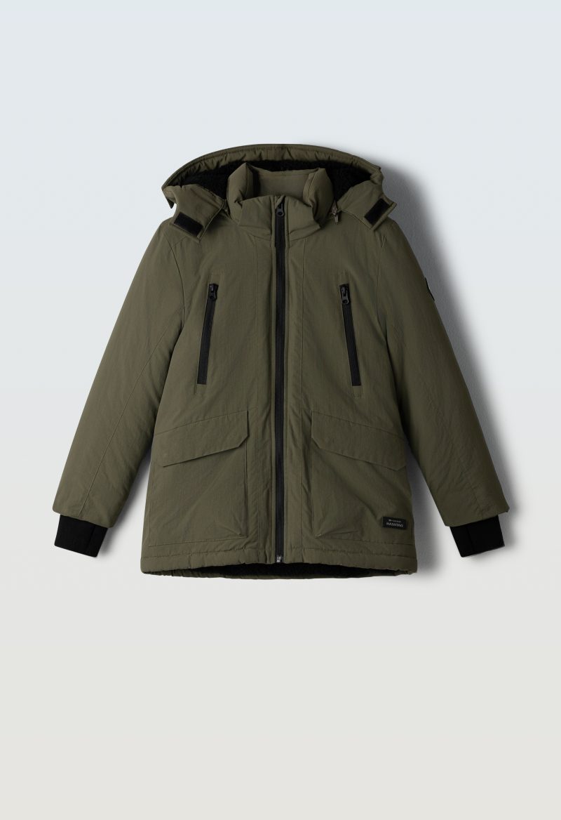 Μπουφάν Hashtag 243735 χακί