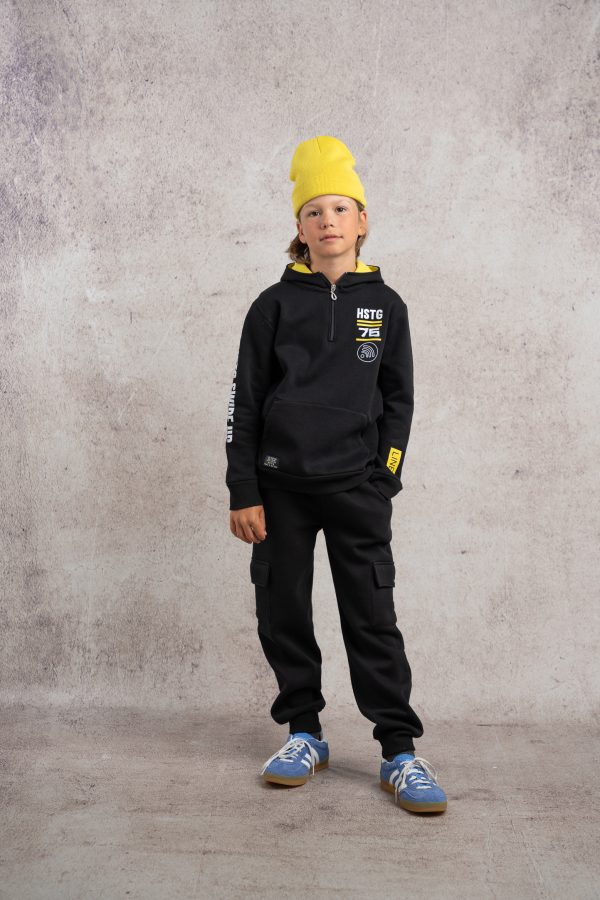 3760.3 Σετ φόρμα Hashtag 243760 μαύρο