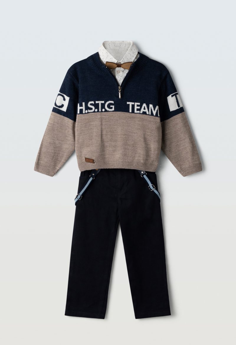 3817 Σετ Hashtag 243817 navy