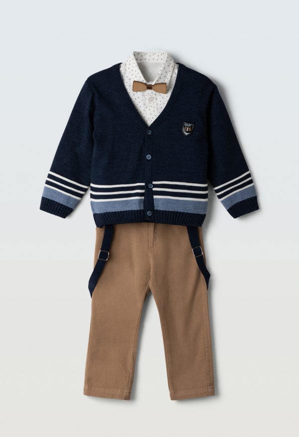 3822 Σετ Hashtag 243822 navy