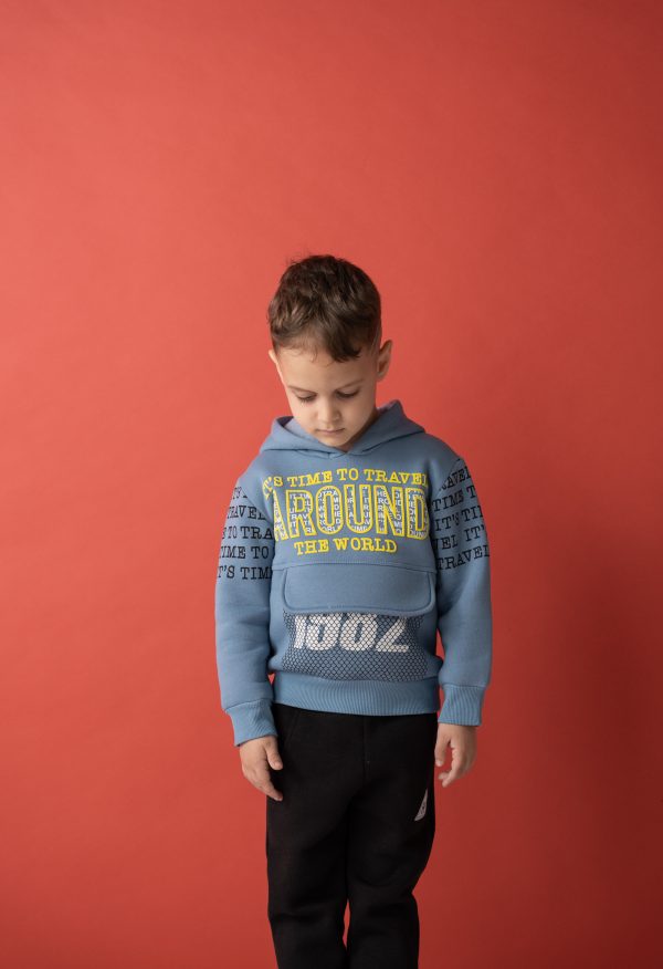 3832.6 Σετ φόρμα Hashtag 243832 μπλε