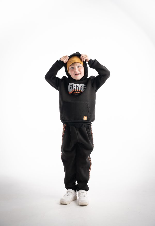 3833.3 Σετ φόρμα Hashtag 243833 μαύρο