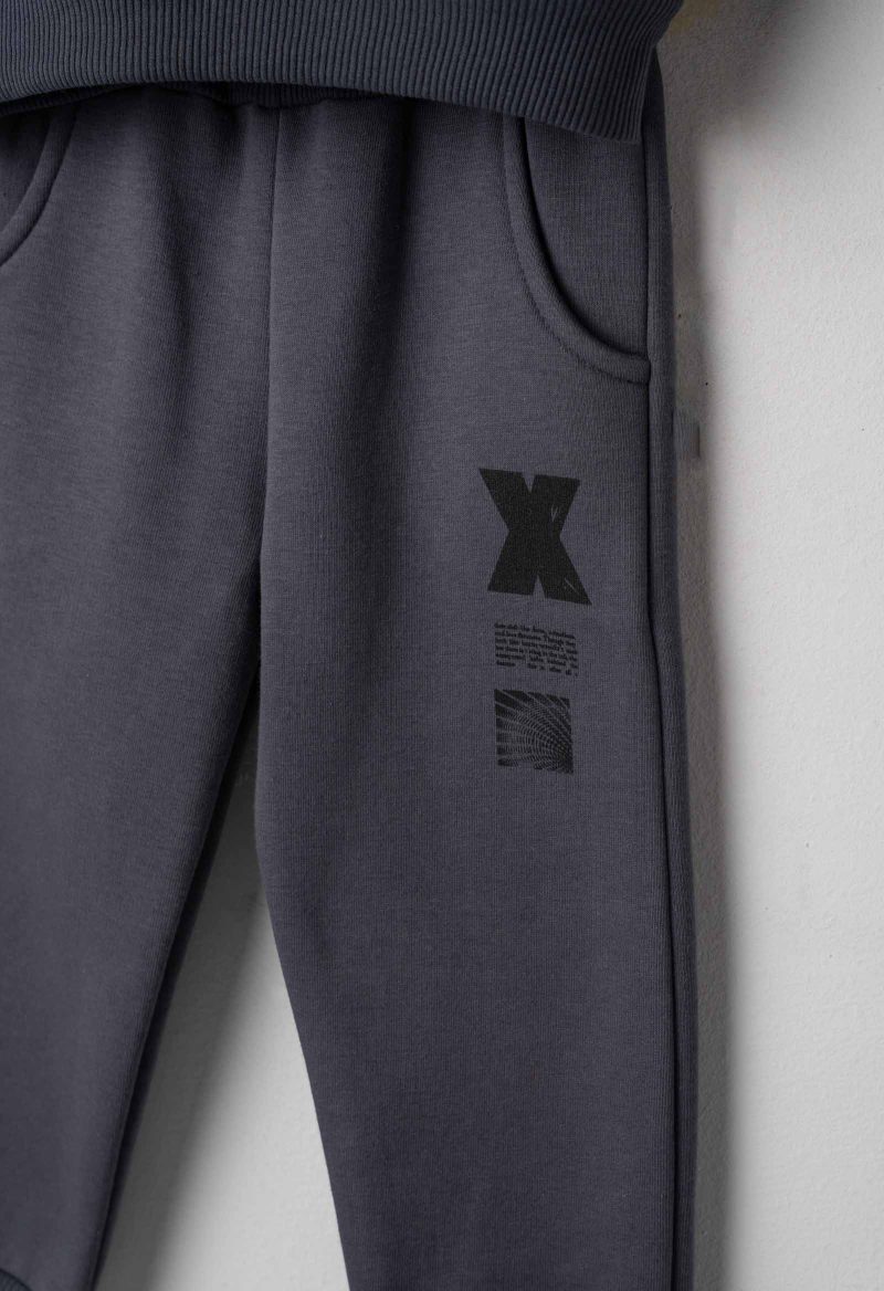 Σετ φόρμα Hashtag 243834 ανθρακί