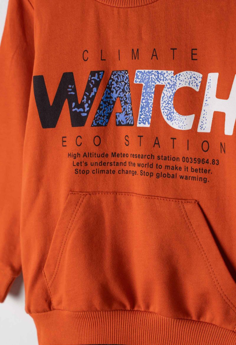 Σετ φόρμα Hashtag 243847 πορτοκαλί