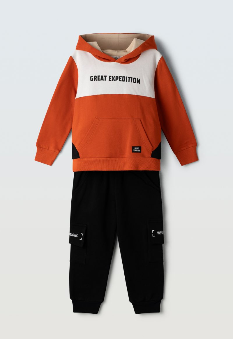 Σετ φορμα Hashtag 243849 πορτοκαλί