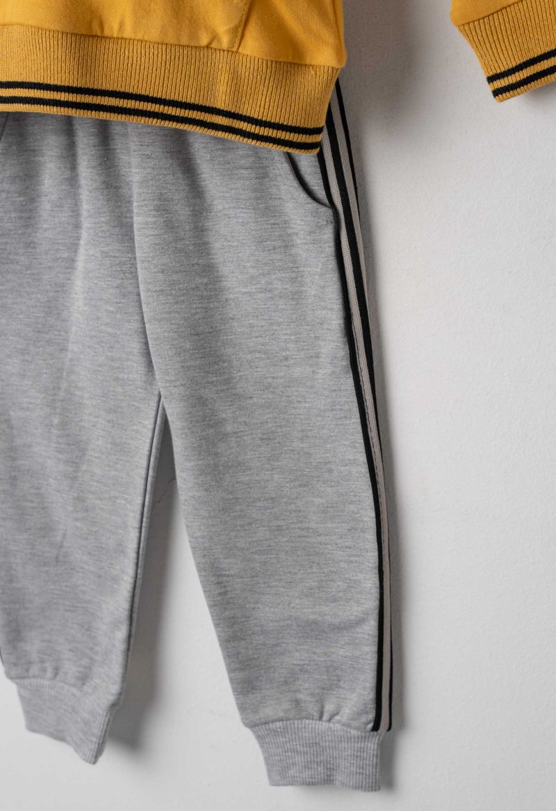 Σετ φόρμα Hashtag 243850 μουσταρδί