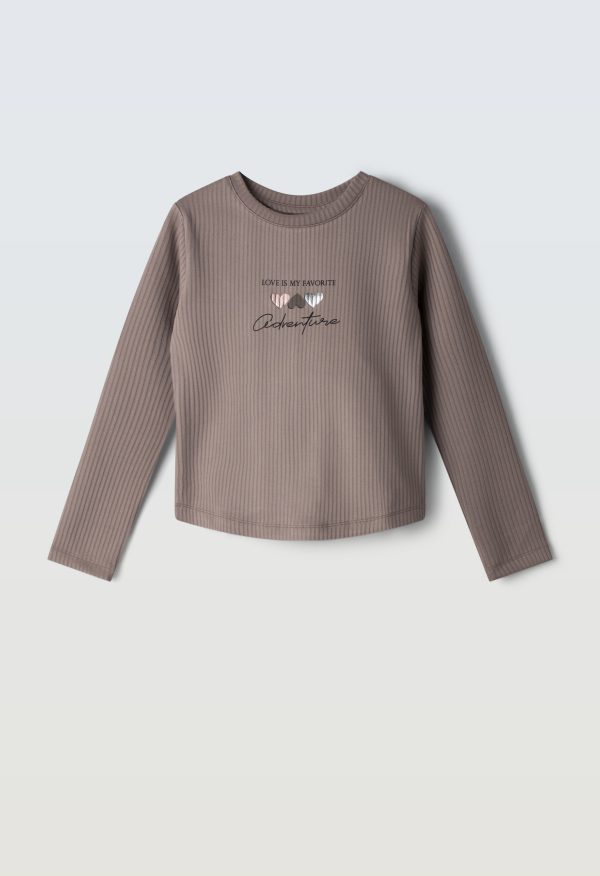 5014.1 Μπλούζα ριπ Ebita 255014 ποντικί