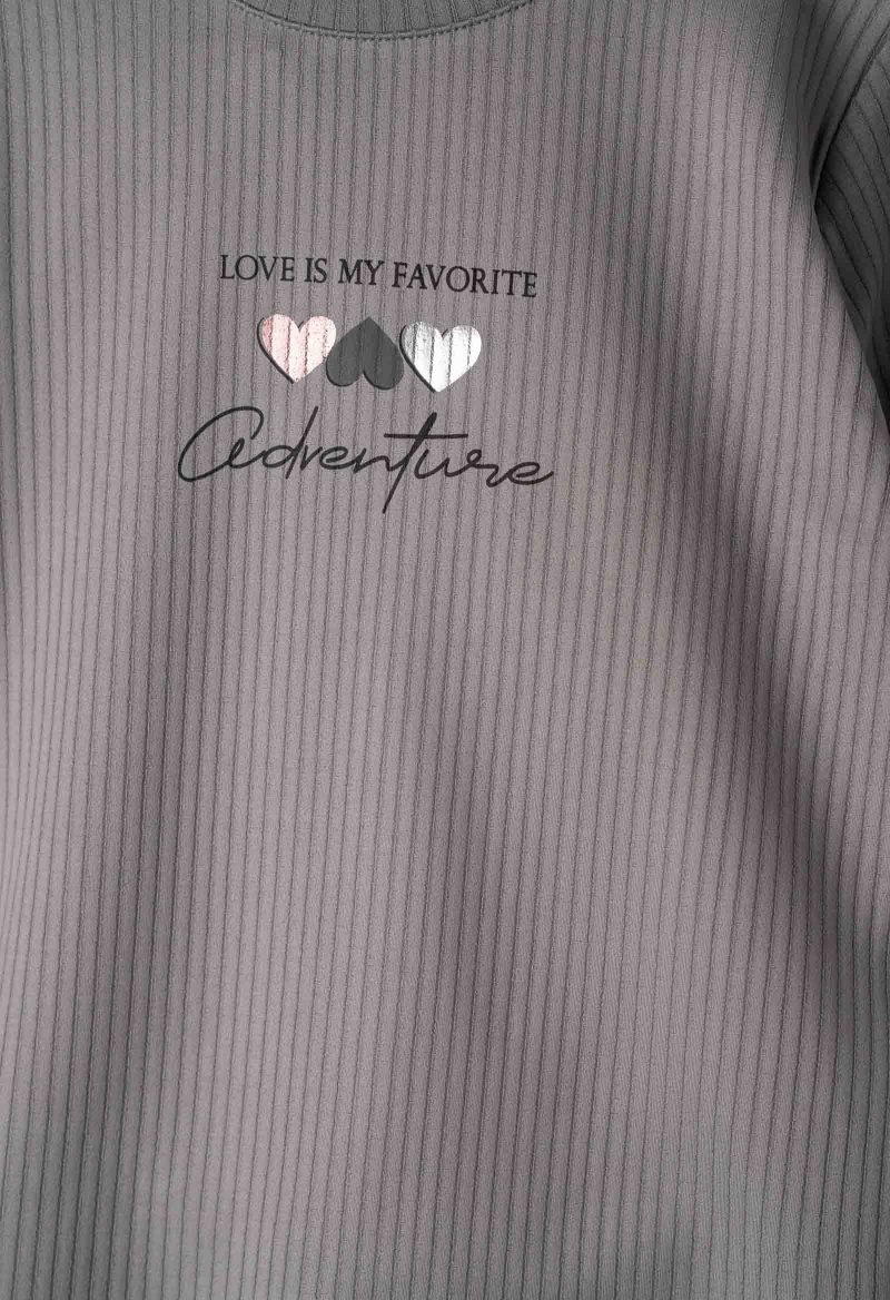 Μπλούζα ριπ Ebita 255014 ποντικί