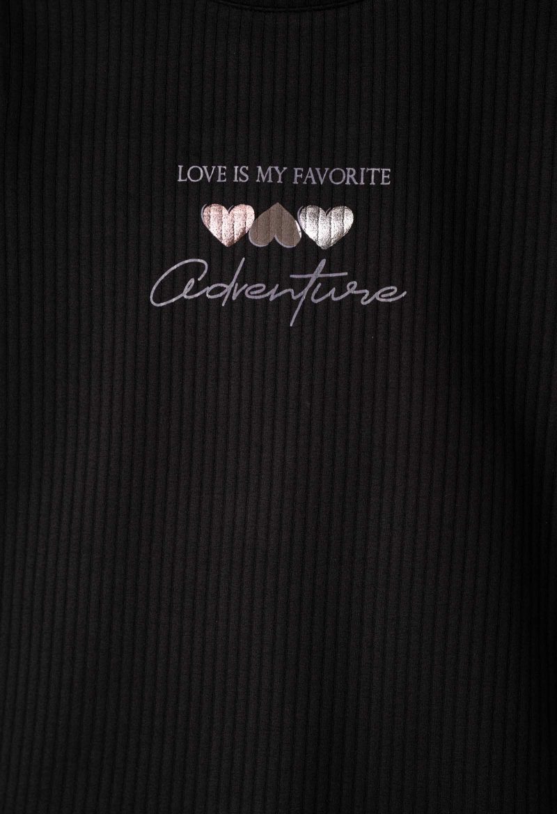 Μπλούζα ριπ Ebita 255014 μαύρο