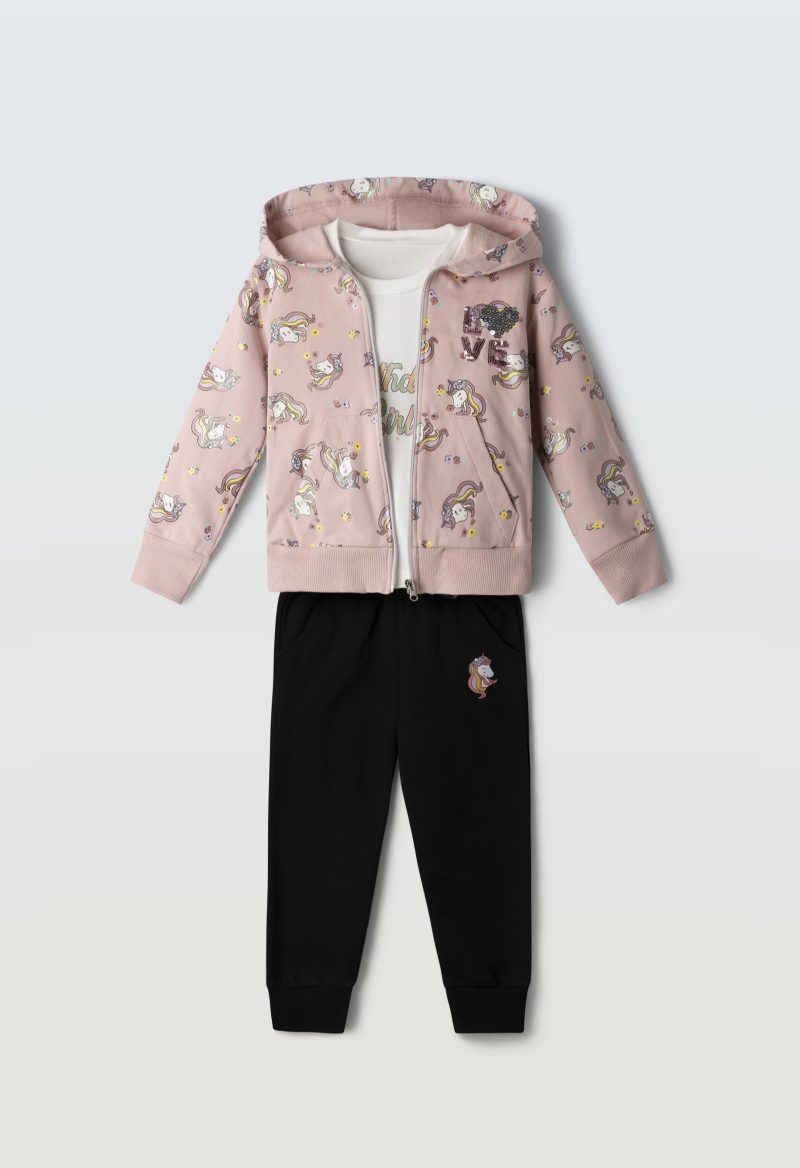 5237 αντίγραφο Σετ 3τεμ EBITA 255237ροζ