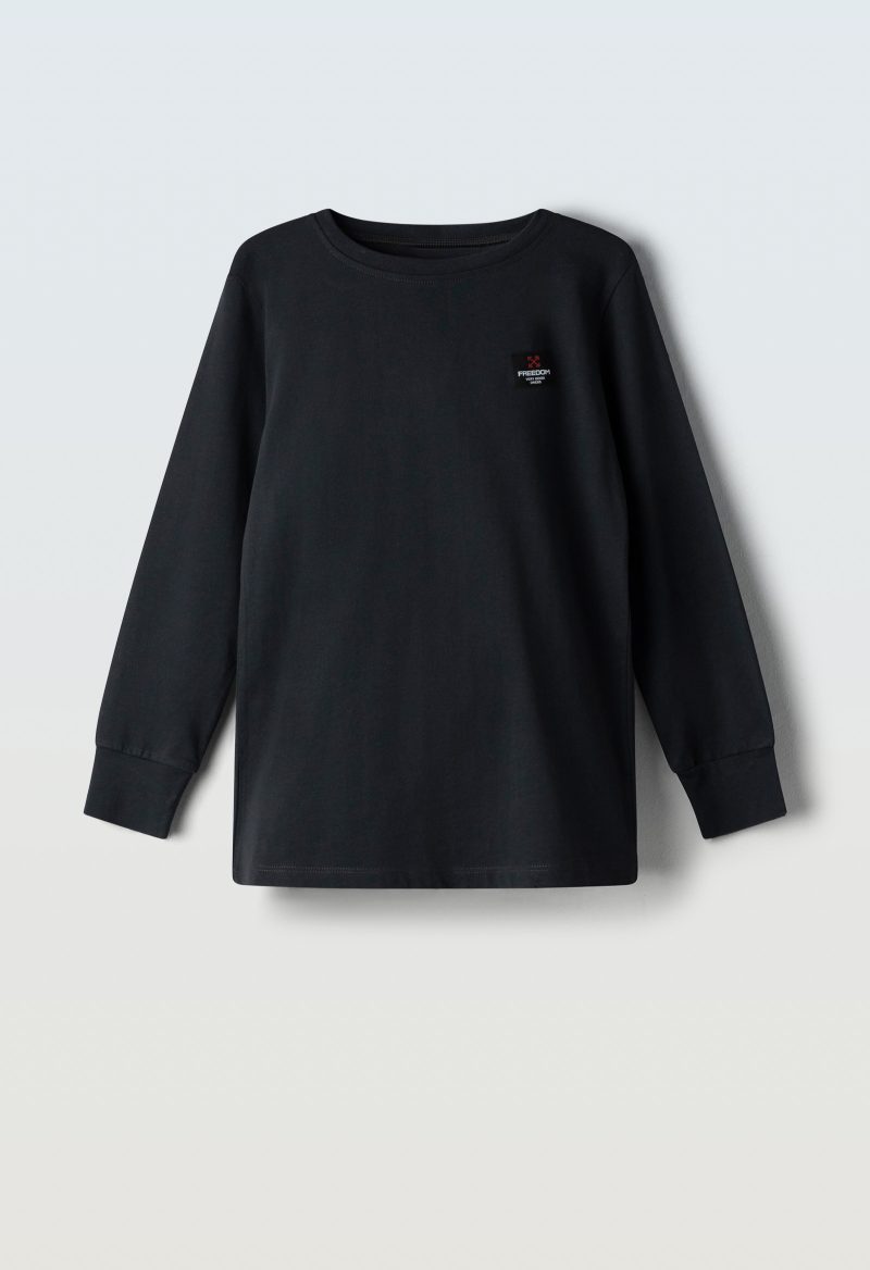 Μπλούζα Hashtag 255710 ανθρακί