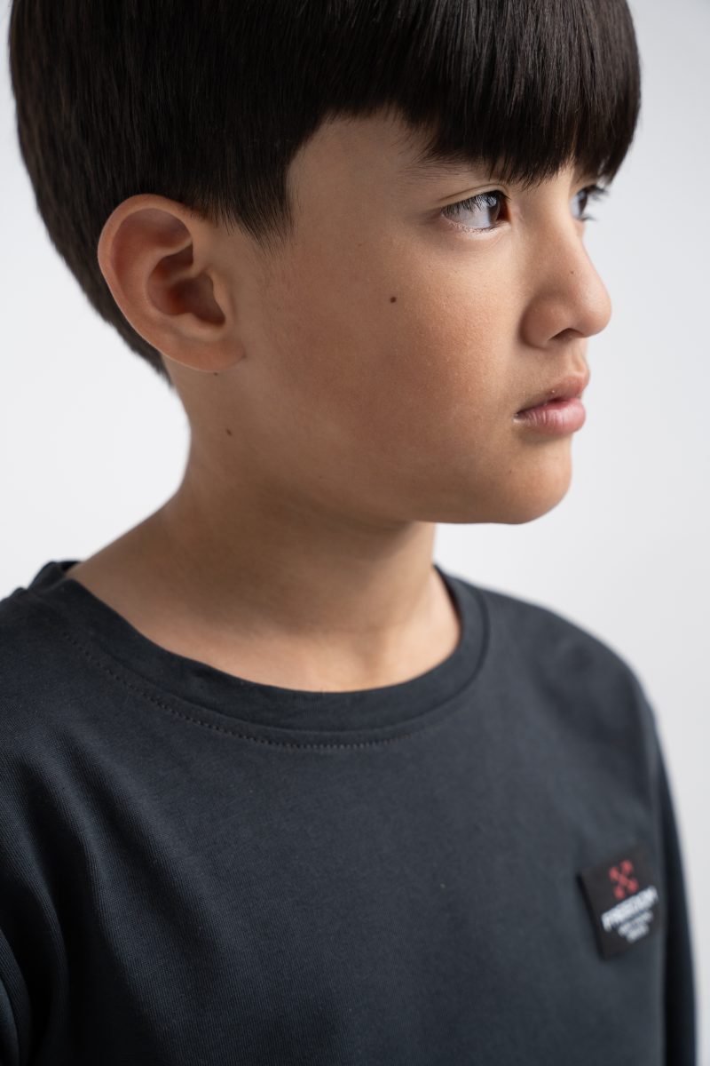 Μπλούζα Hashtag 255710 ανθρακί