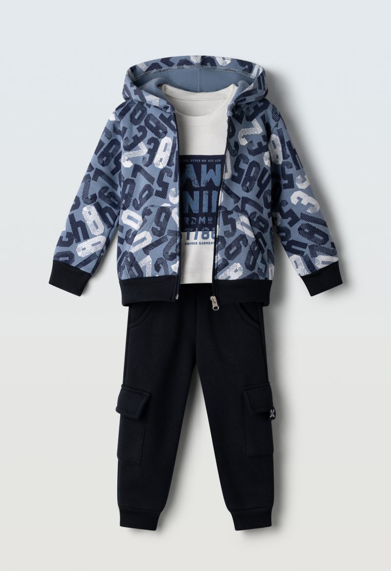 5810 Σετ 3τεμ Hashtag 255810 μπλε