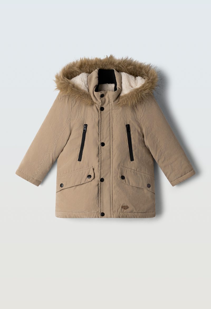 5821 Μπουφάν Hashtag 255821 μπεζ