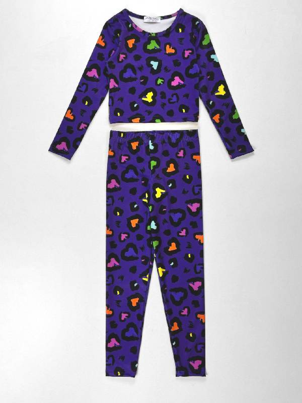 LEO 3 Σετ Αθλητικό Action 12530070 μωβ