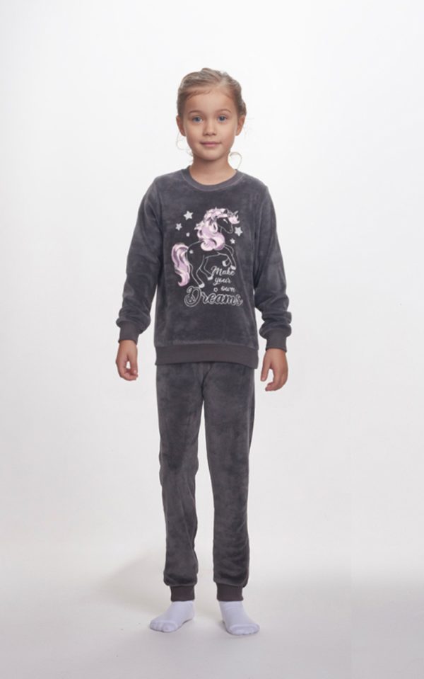 Πιτζάμα Dreams by Joyce 2575102 ανθρακί