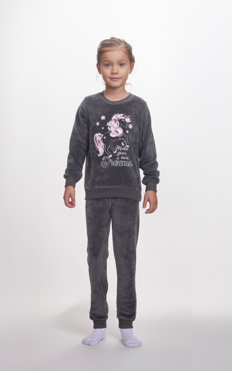 Πιτζάμα Dreams by Joyce 2575102 ανθρακί