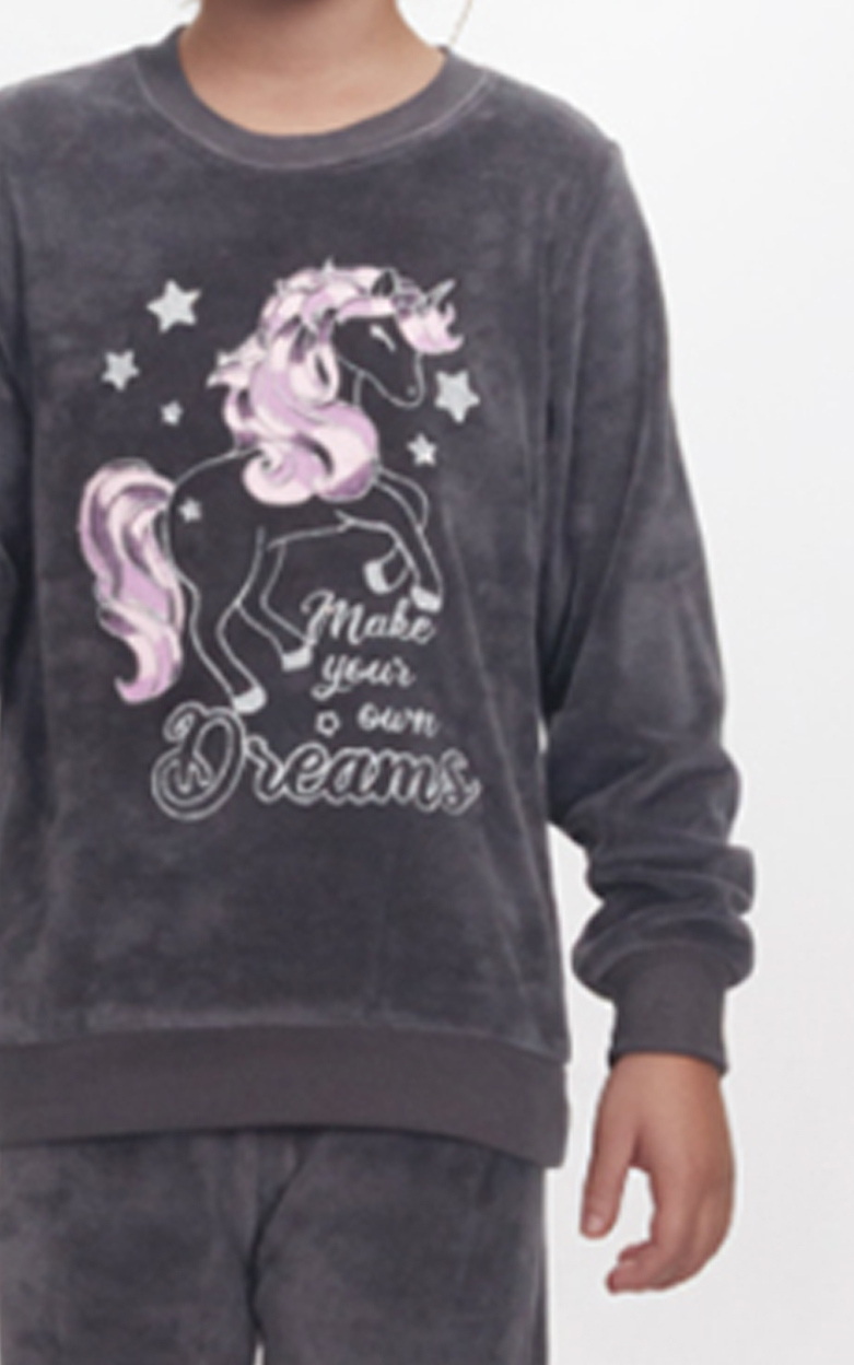 Πιτζάμα Dreams by Joyce 2575102 ανθρακί