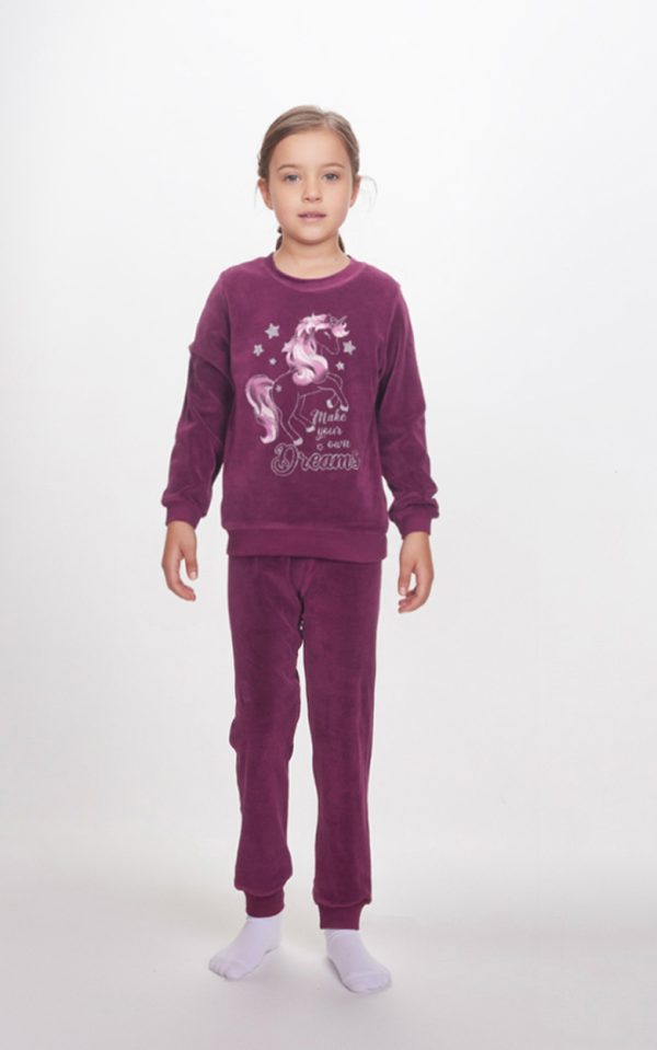 2575102_04 Πιτζάμα Dreams by Joyce 2575102 βιολετί