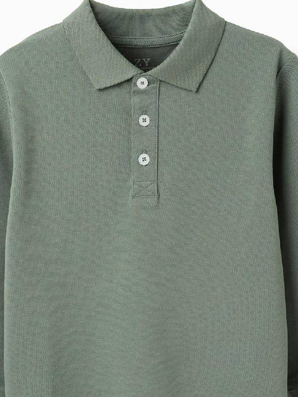 31074718009-2 Μπλούζα polo ZIPPY 3107471801 μέντα