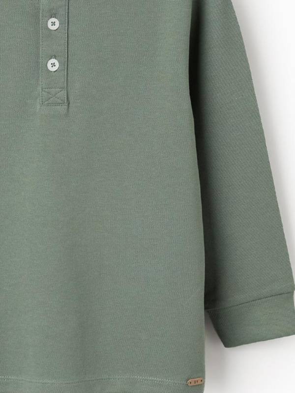 Μπλούζα polo  ZIPPY 3107471801 μέντα