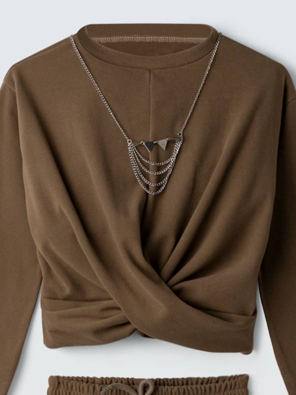 Σετ Ebita 255046 καφέ