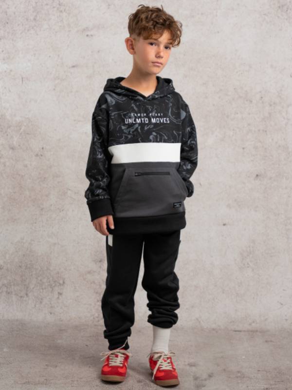 5700-1 Σετ φόρμα Hashtag 255700 μαύρο