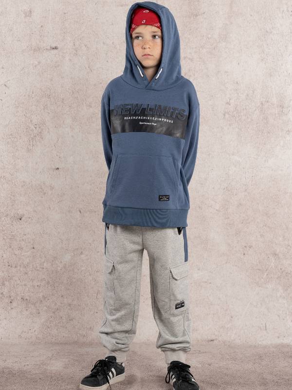 5703-1 Σετ φόρμα Hashtag 255703 μπλε