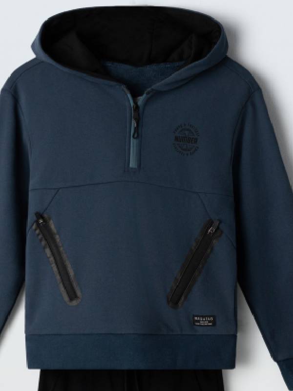 5704-3 Σετ φόρμα Hashtag 255704 μπλε