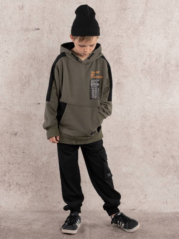 Σετ φόρμα Hashtag 255705 χακί