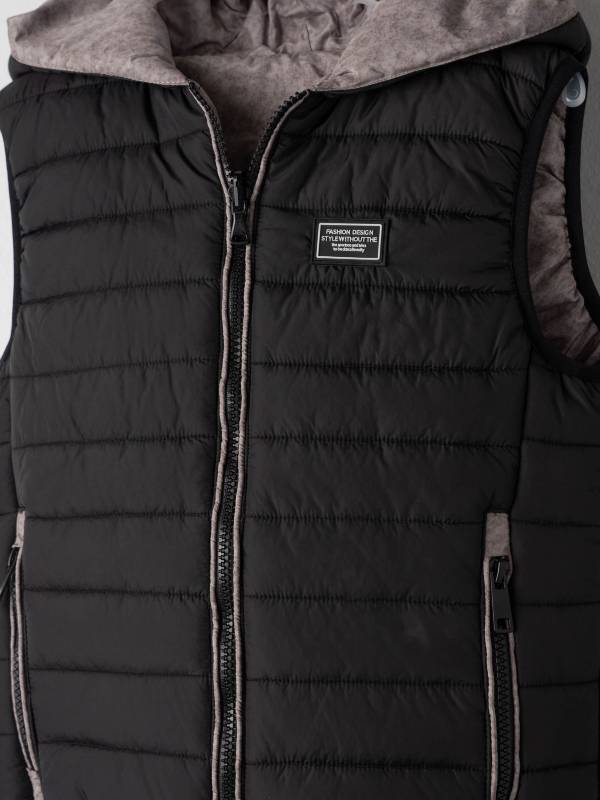 Μπουφάν αμάνικο 2οψεων Hashtag 255716